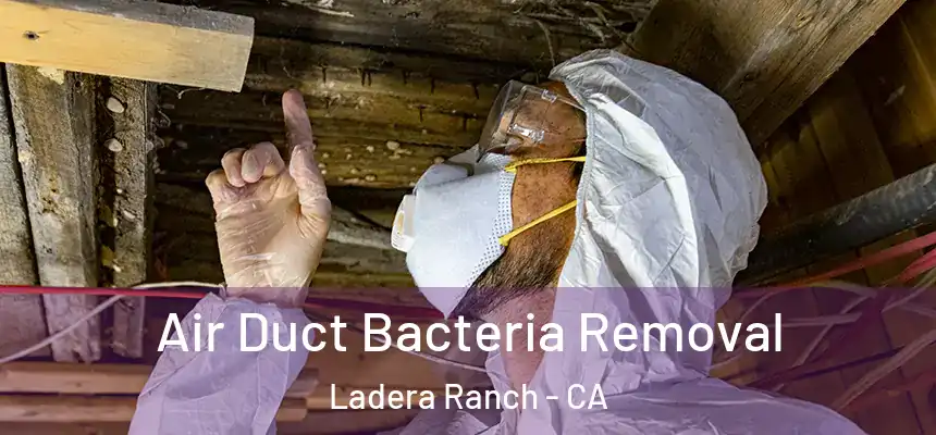 Air Duct Bacteria Removal Ladera Ranch - CA